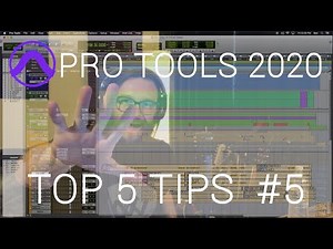PRO TOOLS 2020 TOP 5 SHORTCUTS - #5 VIEW ENTIRE SESSION FULLSCREEN!! Show All Clips Shortcut