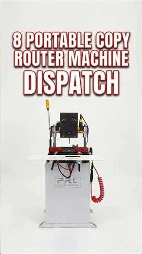 Portable Copy Router Machines Dispatched Successfully | #upvc #machine #upvcprofile