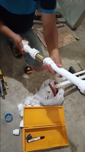 how to install pressure pump w/bladder tank