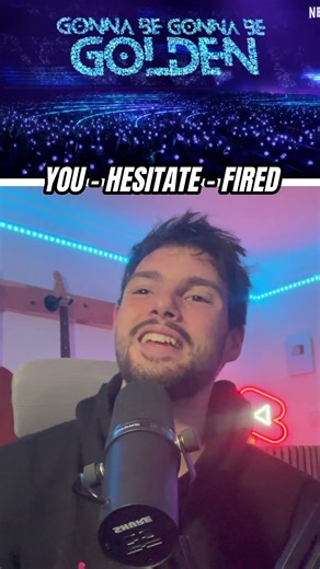 GOLDEN, KPOP DEMON HUNTERS - OPEN VERSE CHALLENGE #shorts