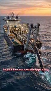 How Undersea Oil & Gas Pipelines Are Built | The Hidden Engineering Beneath the Ocean