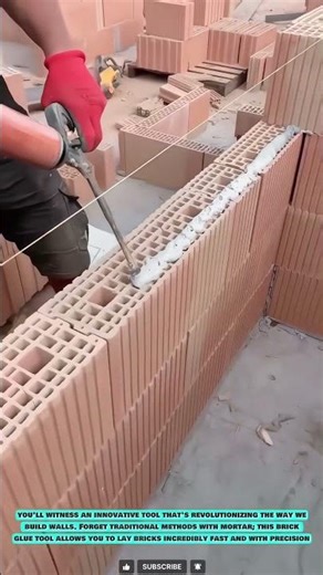 Practical Tool for Installing Lightweight Bricks with NEAT RESULTS for Builders #innovationtools