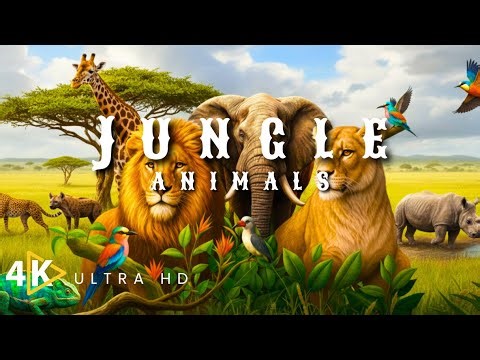 AFRICAN WILDLIFE IN 4K ULTRA HD | STUNNING SAFARI EXPERIENCE AT 60FPS