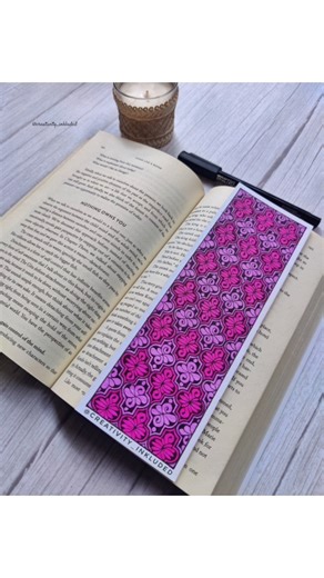 Mandala Bookmark | Mandala Pattern Tutorial #mandala #mandalaartforbeginners #art