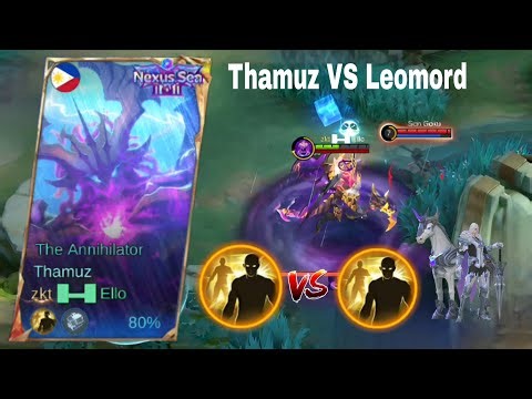 THAMUZ VS LEOMORD IN EXP LANE ( who win ) MLBB