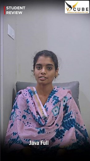 Java Full Stack Student Review | Real Learning Experience | Feedback |‪@VCUBESoftwareSolutions‬