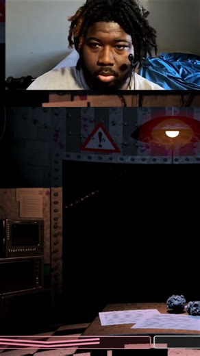 FNAF Streamer's Hilarious Reaction to Old Rotting Restaurant! #shorts