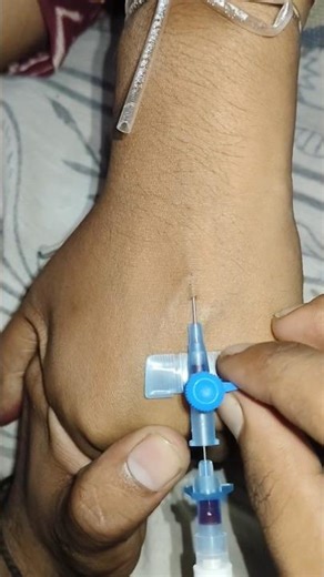Iv cannulation insertion ✅#trustonallah #doctor #shortsfeed #shorts #trending #ytshorts #hospital#yt