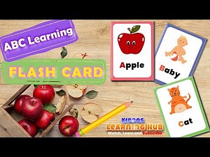 ABC Alphabet Flash Cards for Toddlers With Fun & Educational Learning ✨✨