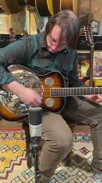 2010s Regal RD-30 roundneck Dobro-style resonator guitar #resonatorguitar
