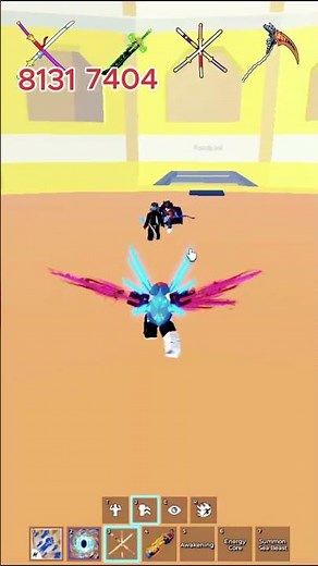 ⚔️ All Mythical Sword Damage Showcase in Blox Fruits! 🔥 #roblox #bloxfurit #bloxfruits