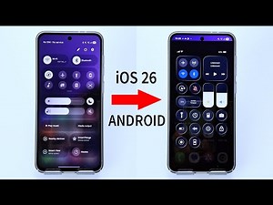Control Center iOS 26 For Android Phone