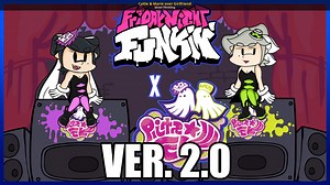 Callie & Marie over Girlfriend Mod for Friday Night Funkin' | FNF Mods