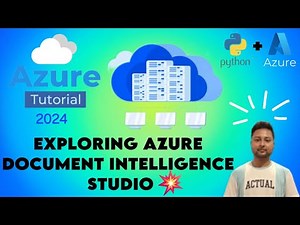 17. Exploring Azure Document Intelligence Studio 🤩🤩 || AZURE TUTORIAL