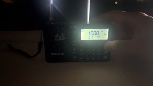 【广播电台】在新会晚上可以听到哪些AM电台？up主夜晚楼顶测试
