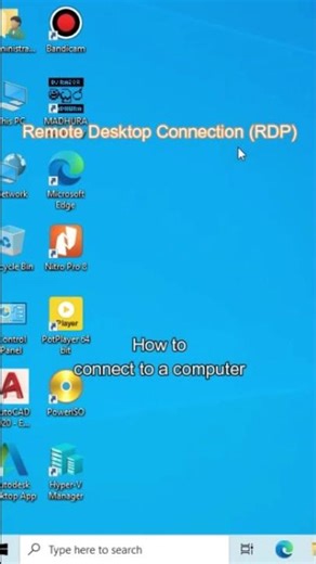 RDP in 40 Sec - Remote Desktop Protocol (TCP 3389)