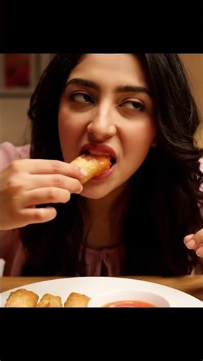 ASMR Crispy Spring Rolls 🌶️ Sweet Chili Dip | Extreme Crunchy Eating Sounds | Cinematic Food ASMR