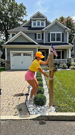 This Simple Driveway Border Upgrade Completely Changed My House! 🏡✨