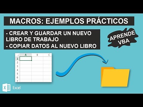 Macros VBA: Crear, guardar y copiar datos a un nuevo libro de trabajo