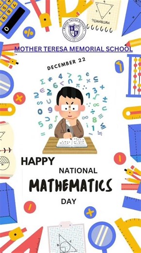 📐✨ Happy National Mathematics Day | MTMS ✨📐