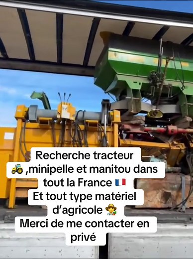 Recherche tracteur,manitou,minipelle et tout type matériel d’agricole 🚜 #agriculture #tracteur #agricole #pourtoi #france