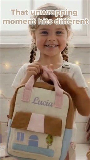 Custom House Design Preschool Backpack Personalized Kids School Bag for Toddlers