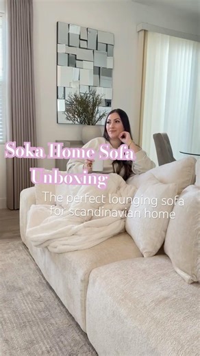 Perfect Lounging Sofa for Scandinavian Organic Modern Homes | 25% Spring Sale