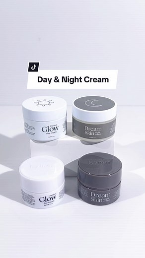 Kemasan Day & Night Cream Kymm Skin: Emboss Logo dan Manfaat Sama kok?