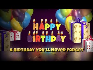 The Most Magical Birthday Surprise You’ve Ever Seen! 🎁🎉 | Happy Birthday Animation
