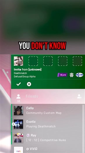 CAZE GAMING on Instagram: "STOP CS2 SPAM INVITES with this command👍 #cs2 #cs2videos #counterstrike2 #csgo #counterstrike"