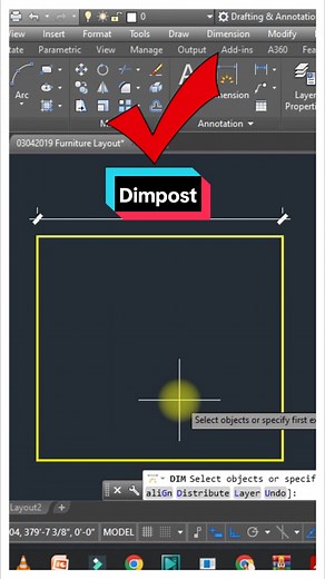 Dimpost Trick in AutoCad #autocad #autocad2d #autocad3d #autocaddrawing #autocadtricks #autocadd #autocadindonesia #autocadarchitecture #autocaddesign #autocadtutorial #autocadeau #autocad2018 #autocad_drawing #autocaddesigner #autocadcourse #autocad_training #autocadonline #autocadcommands #autocad2022 #autocadbrasil #autocadtipsandtricks #autocadreels #autocadinstagram #autocaddrawings #structureengineering