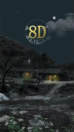 Relaxing 8D Music 🎧 Peaceful Night Ambience 🌙 4K Nature Visuals #shorts #8DMusic