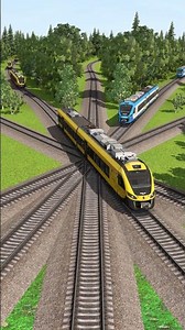 Trains Crossing at Rail Junction #41 | Trainz Railroad Simulator 2019