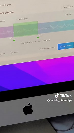 How to make customized ringtones on iPhone 🎶🎵#fyp #foryou #iphone #applemusic #ringtone #diy #iphonetips #anytrans #customized