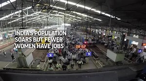 India’s population soars but fewer women have jobs