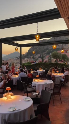 Romantic Italian Dinner at Armonia Restaurant in Taormina