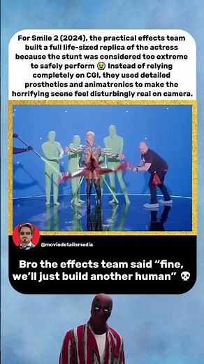 Smile 2 Built a Full Fake Human for One Scene 😭 | Smile 2 (2024)