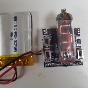 Micro NumiTron clock