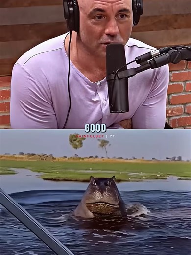 Joe Rogan Reacts To Crazy Hippo Chasing A Boat | hippo chasing boat