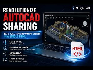 Revolutionize AutoCAD Sharing: Safe, Full-Feature Offline Viewer in a Single HTML
