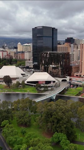 Adelaide by drone: South Australia’s cosmopolitan coastal capital