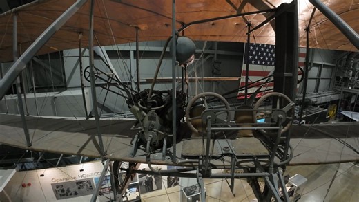 National Museum of the United States Air Force on Instagram: "Wright Modified “B” Flyer This airplane is a modified version of the Wright “B” Flyer, the first model produced in quantity by the Wright brothers. It is representative of the Signal Corps Airplanes No. 3 and No. 4 purchased by the US Army in 1911, and it was used for training pilots and conducting aerial experiments. At College Park, Md., in October 1911, a Wright “B” was used for the first military trials of a bombsight and bomb-dro