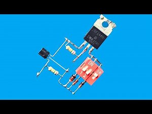 Powerful MOSFET Voltage Regulator – No IC, Smart Transistor Feedback!