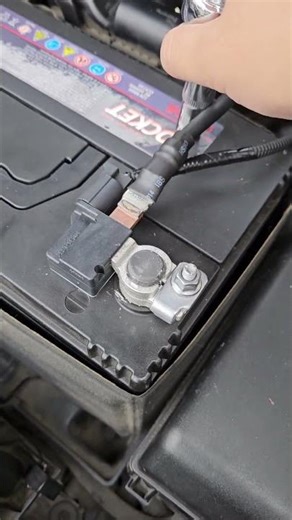 스포티지R 자동차 배터리 마이너스 단자 센서 교체 DIY 2