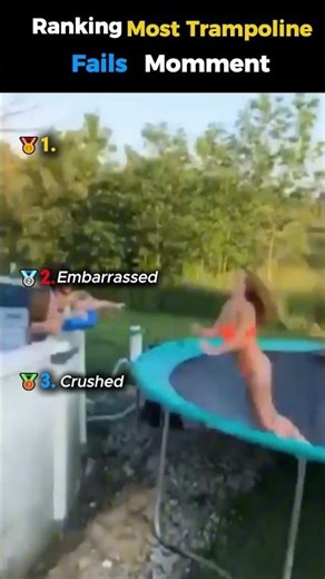 Ranking The Funniest Trampoline Fails 😂 (Wait For #1!)