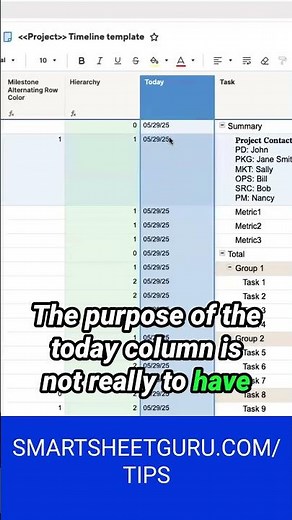 Smartsheet Today() Function Not Updating?