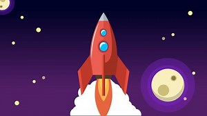 Flat Style Animation Rocket Launch Deep Stock Footage Video (100% Royalty-free) 1006671850 | Shutterstock