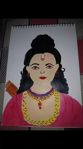 ram ji drawing #drawing #trending #artist #viral #shorts #ytshorts