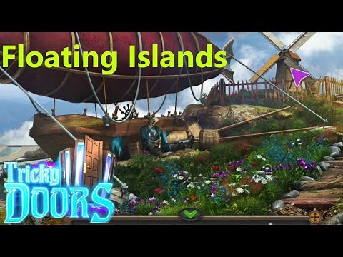 Tricky Doors Floating Islands Level 4 Walkthrough