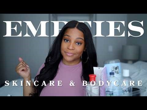 Bodycare & Skincare Empties